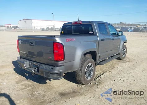 2021 Chevrolet Colorado 4Wd Short Box Z71 z USA, uszkodzony, nr VIN 1GCGTDEN0M1125212